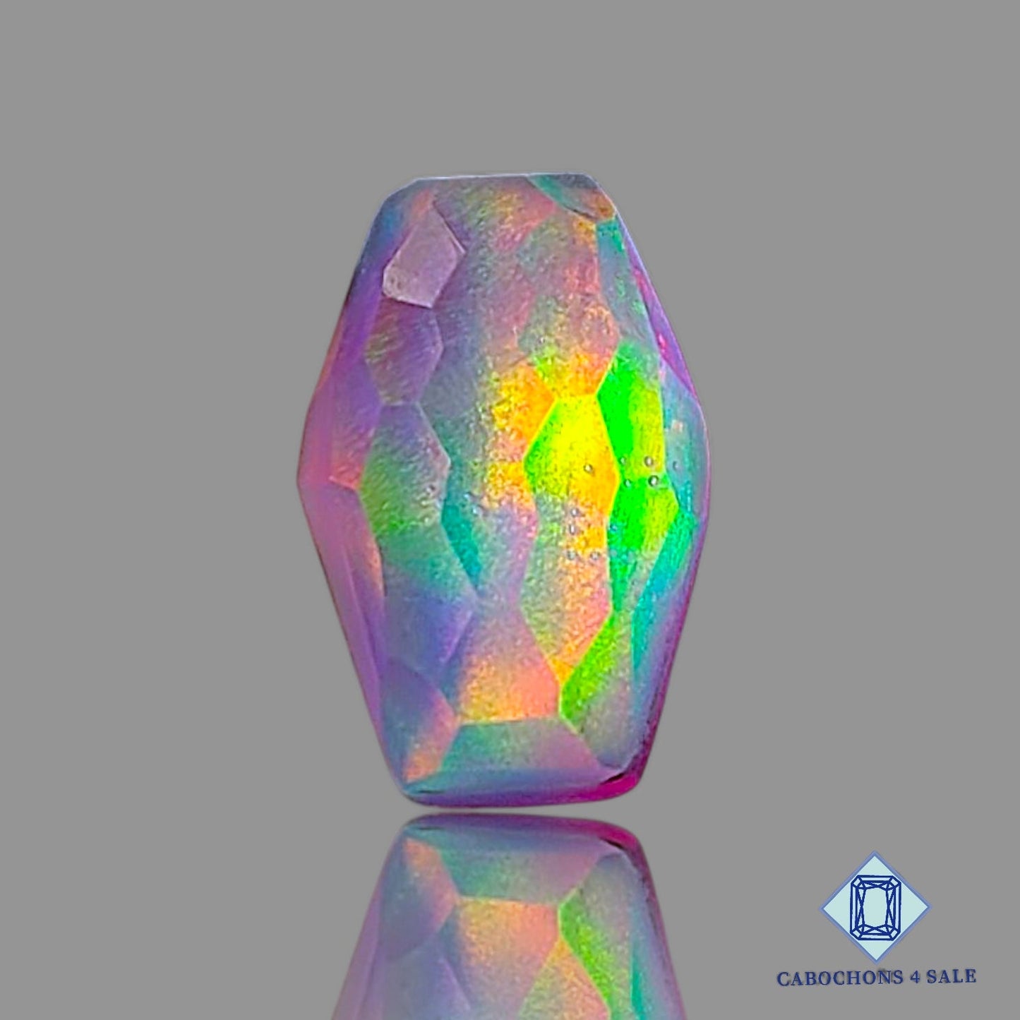 Aurora Opal Crystal Quartz Doublet