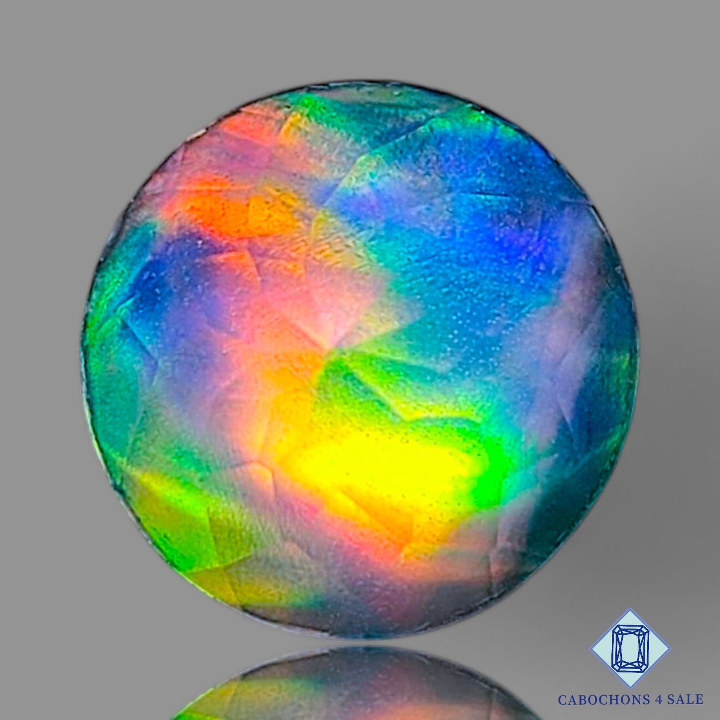 Aurora Opal Crystal Quartz Doublet