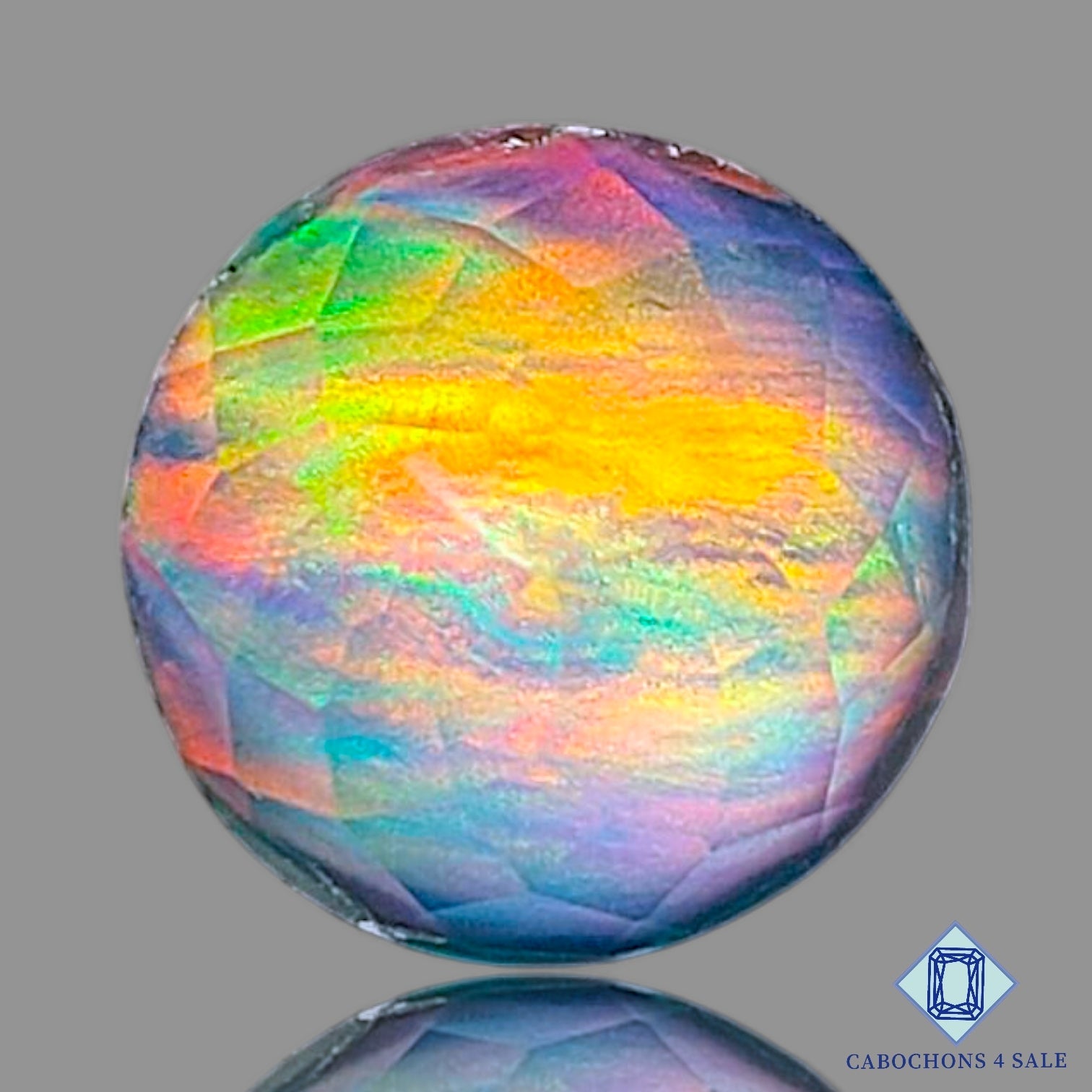 Aurora Opal Crystal Quartz Doublet