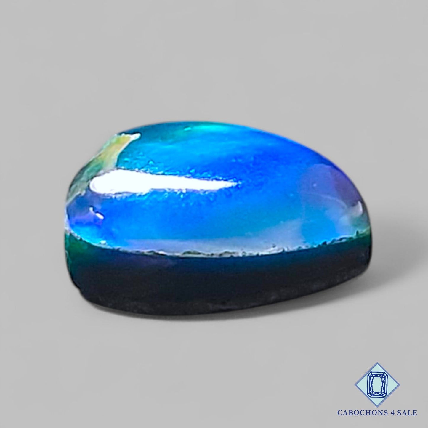 Dobletes de piedras preciosas de corazón de ópalo Aurora + cuarzo cristal, 13 x 14 x 5 mm, disponibles para la venta