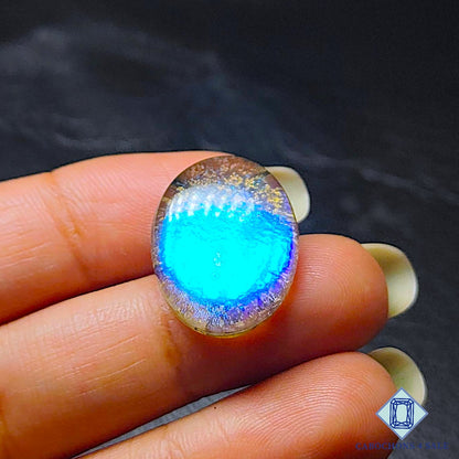 Aurora Opal Crystal Quartz Doublet