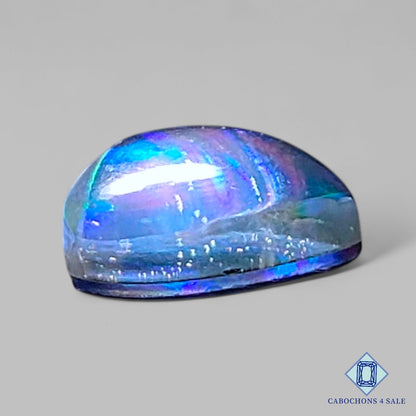 Dobletes de piedras preciosas de corazón de ópalo Aurora + cuarzo cristal, 13 x 14 x 6 mm, disponibles para la venta