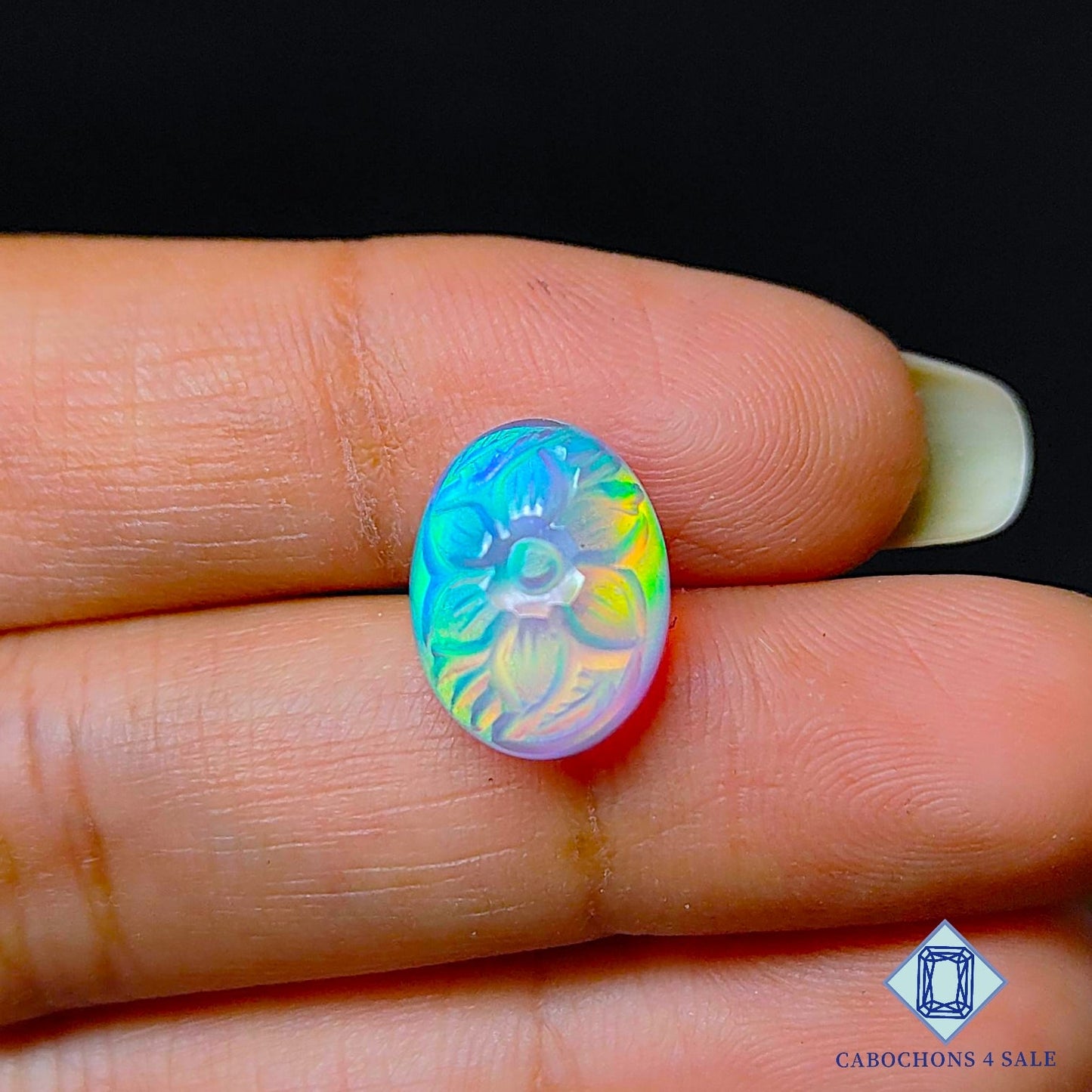 Aurora Opal + Crystal Quartz Doublet