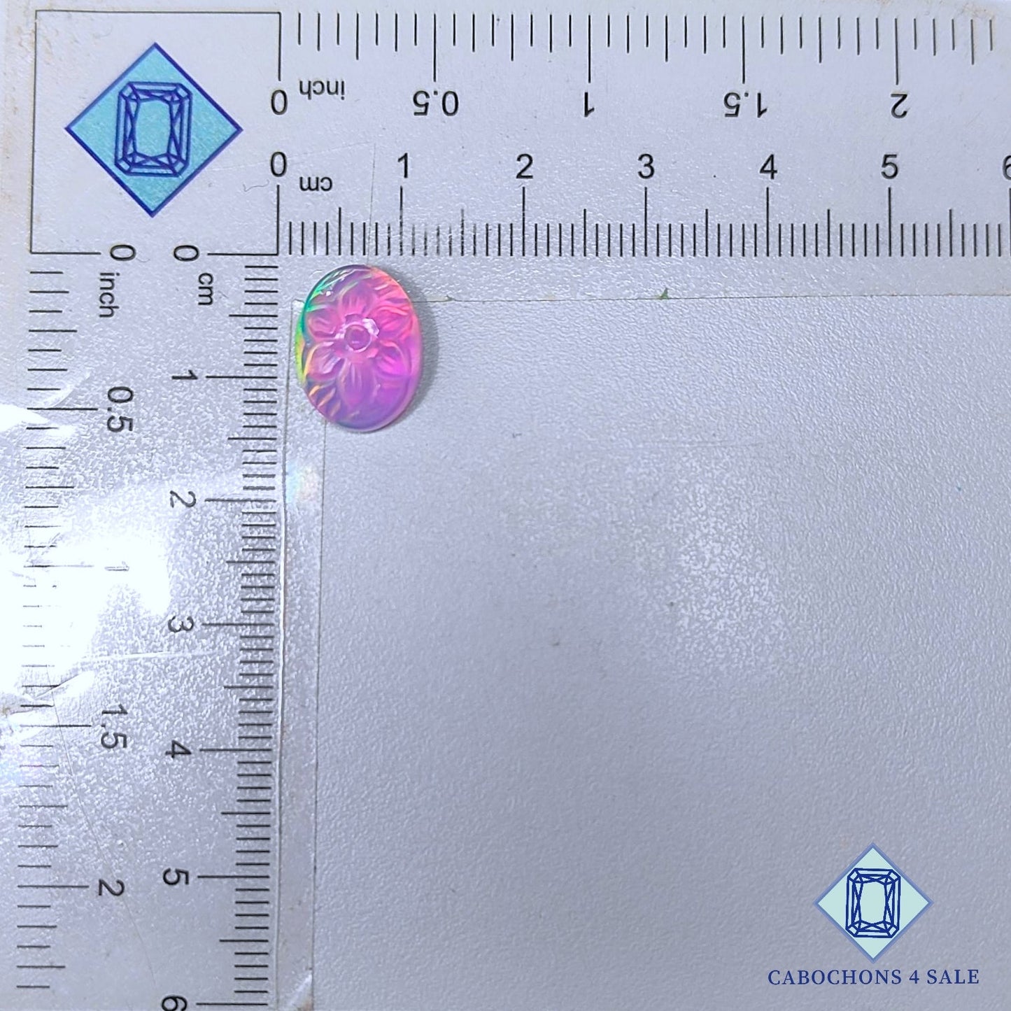 Aurora Opal + Crystal Quartz Doublet Oval Doublets