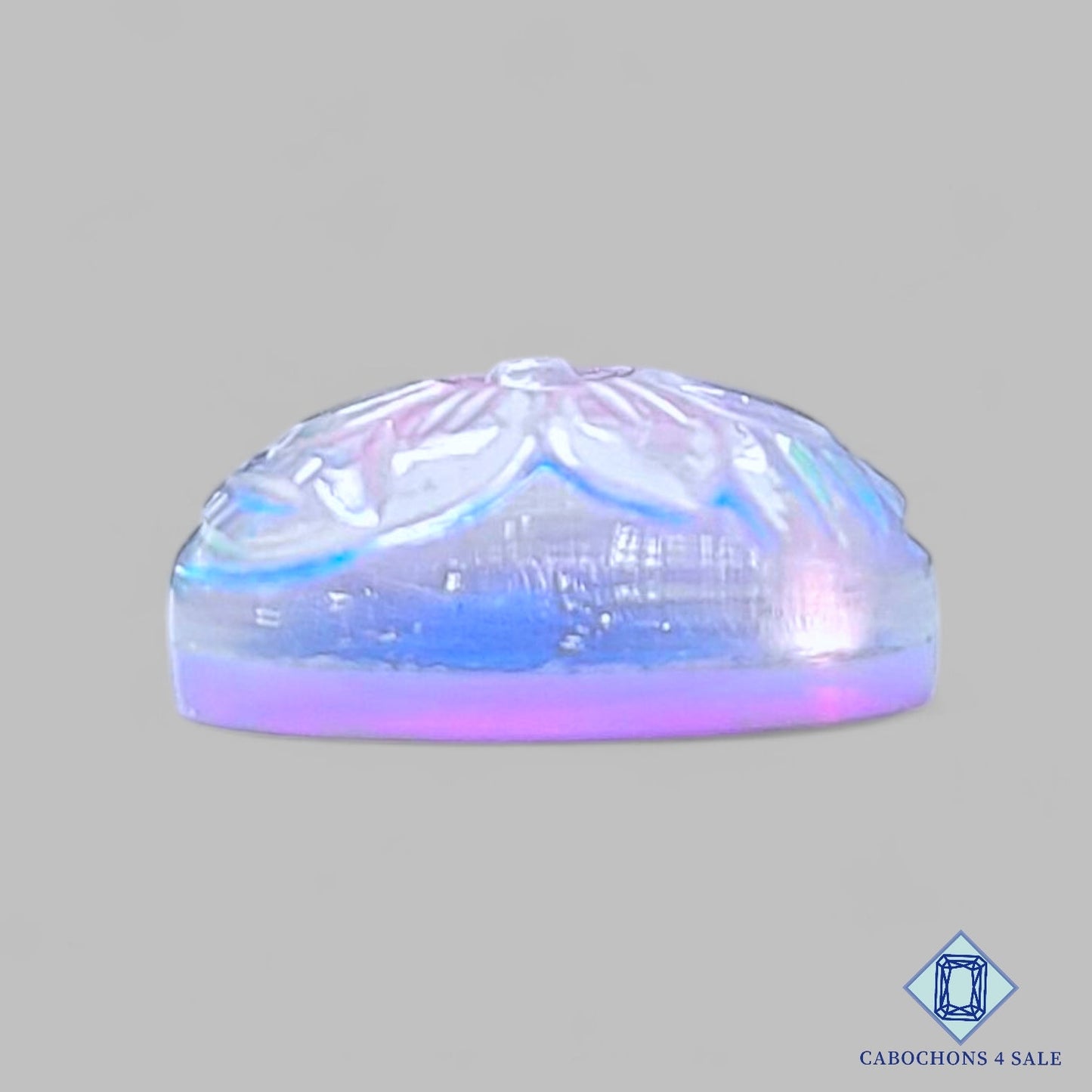 Aurora Opal + Crystal Quartz Doublet Oval Doublets