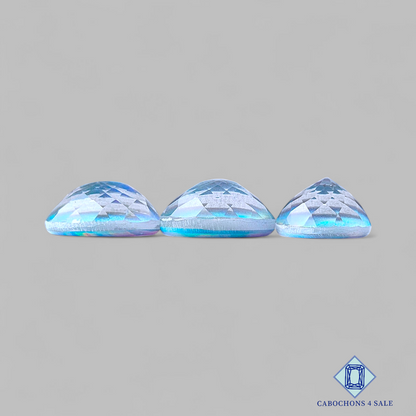 Aurora Opal + Crystal Quartz Doublets