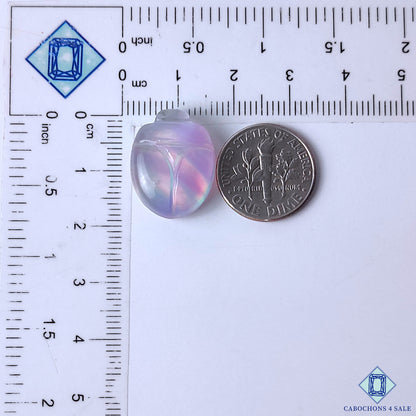 Aurora Opal + Crystal Quartz Doublets