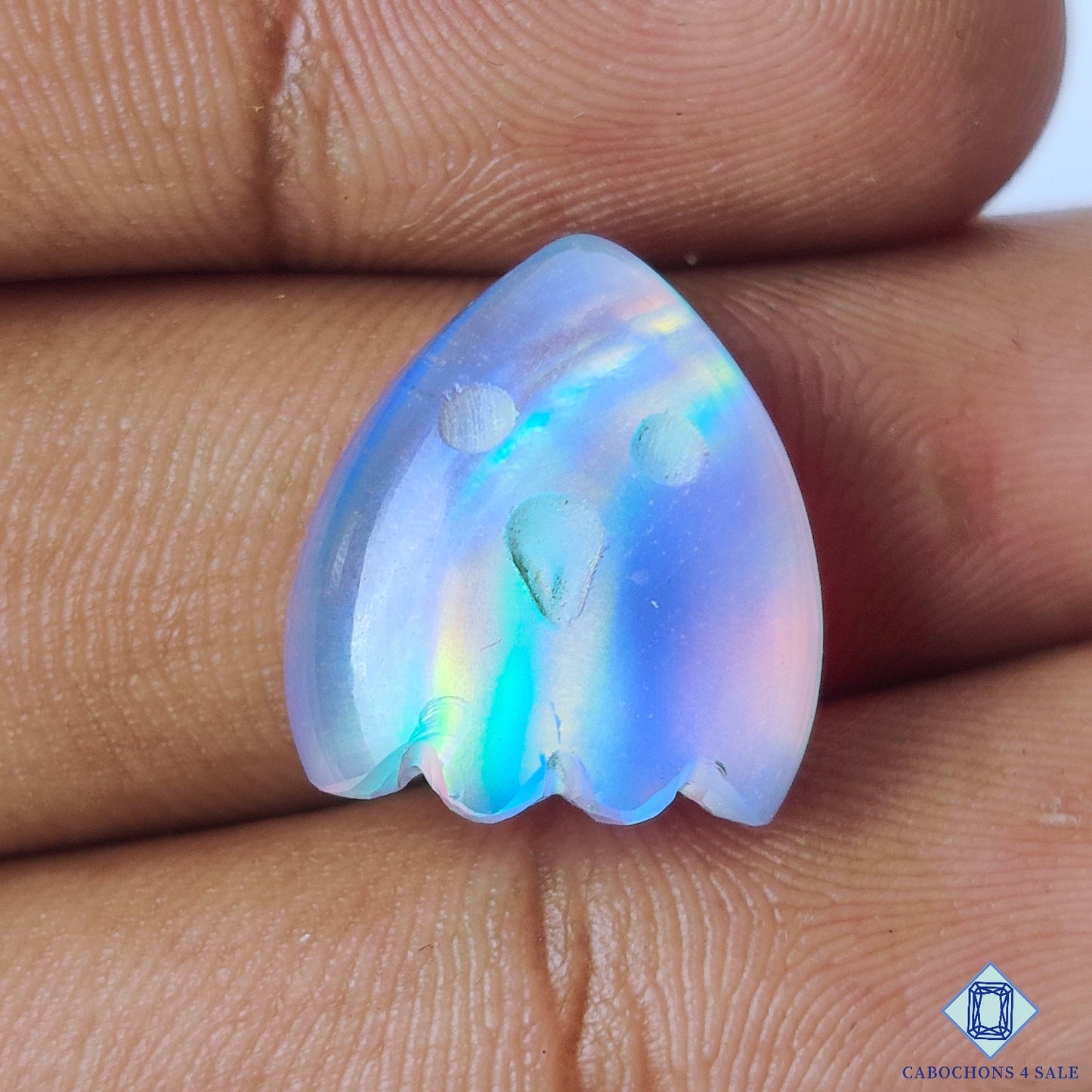 Aurora Opal + Crystal Quartz Doublets