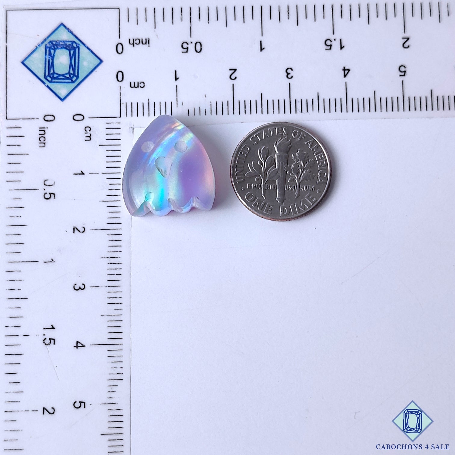 Aurora Opal + Crystal Quartz Doublets