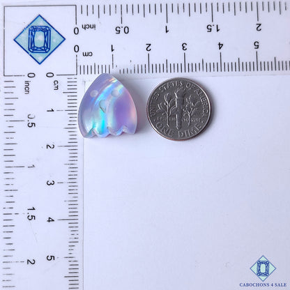 Aurora Opal + Crystal Quartz Doublets