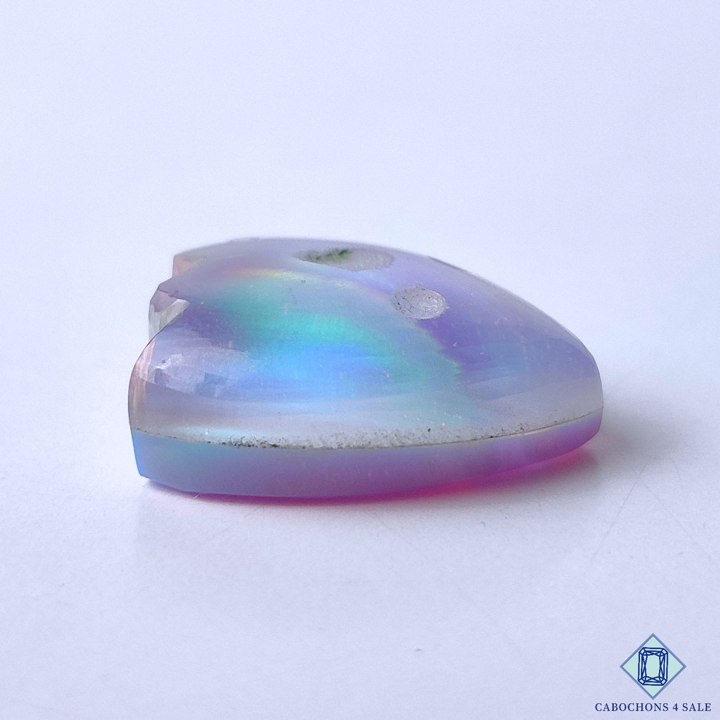 Aurora Opal + Crystal Quartz Doublets