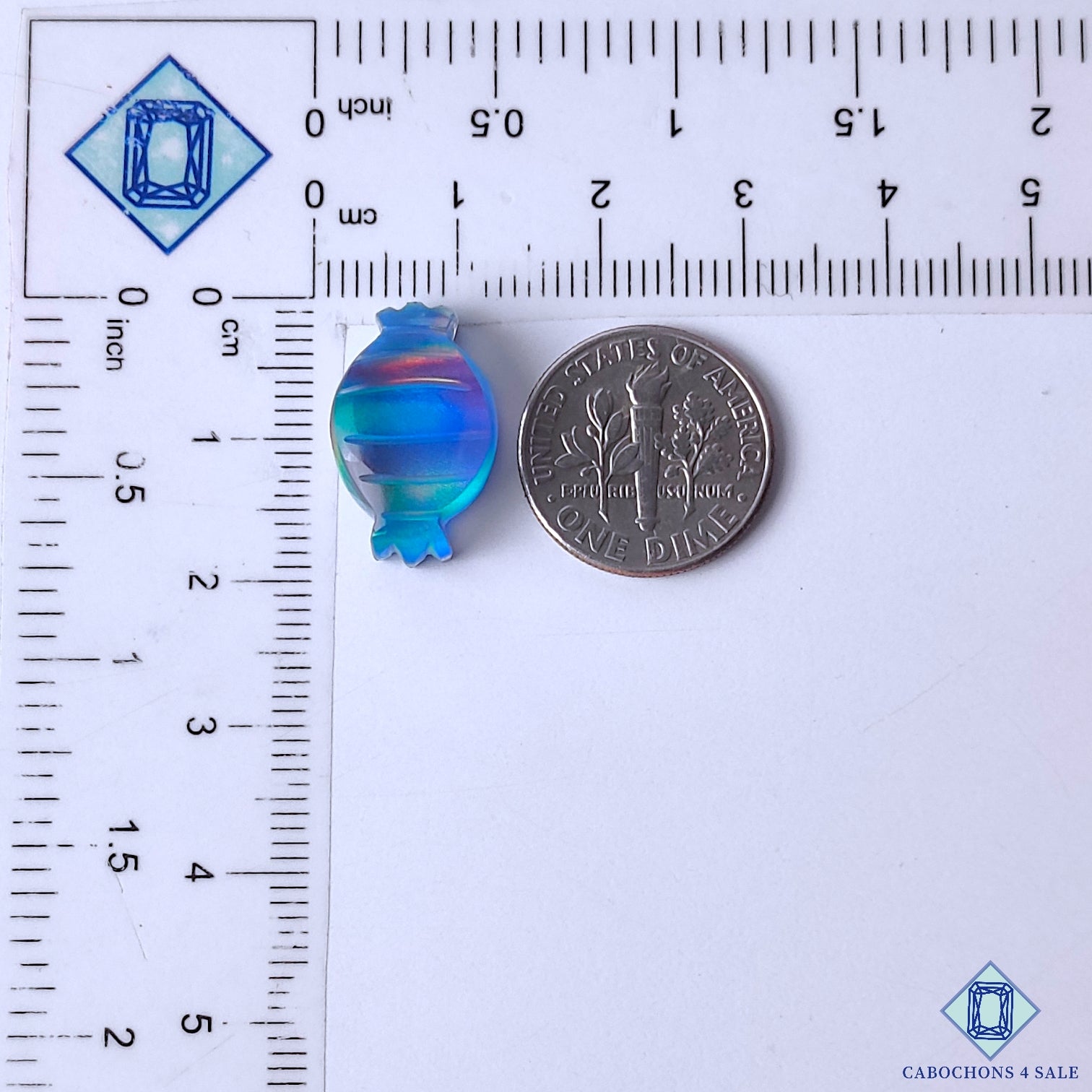 Aurora Opal + Crystal Quartz Doublets