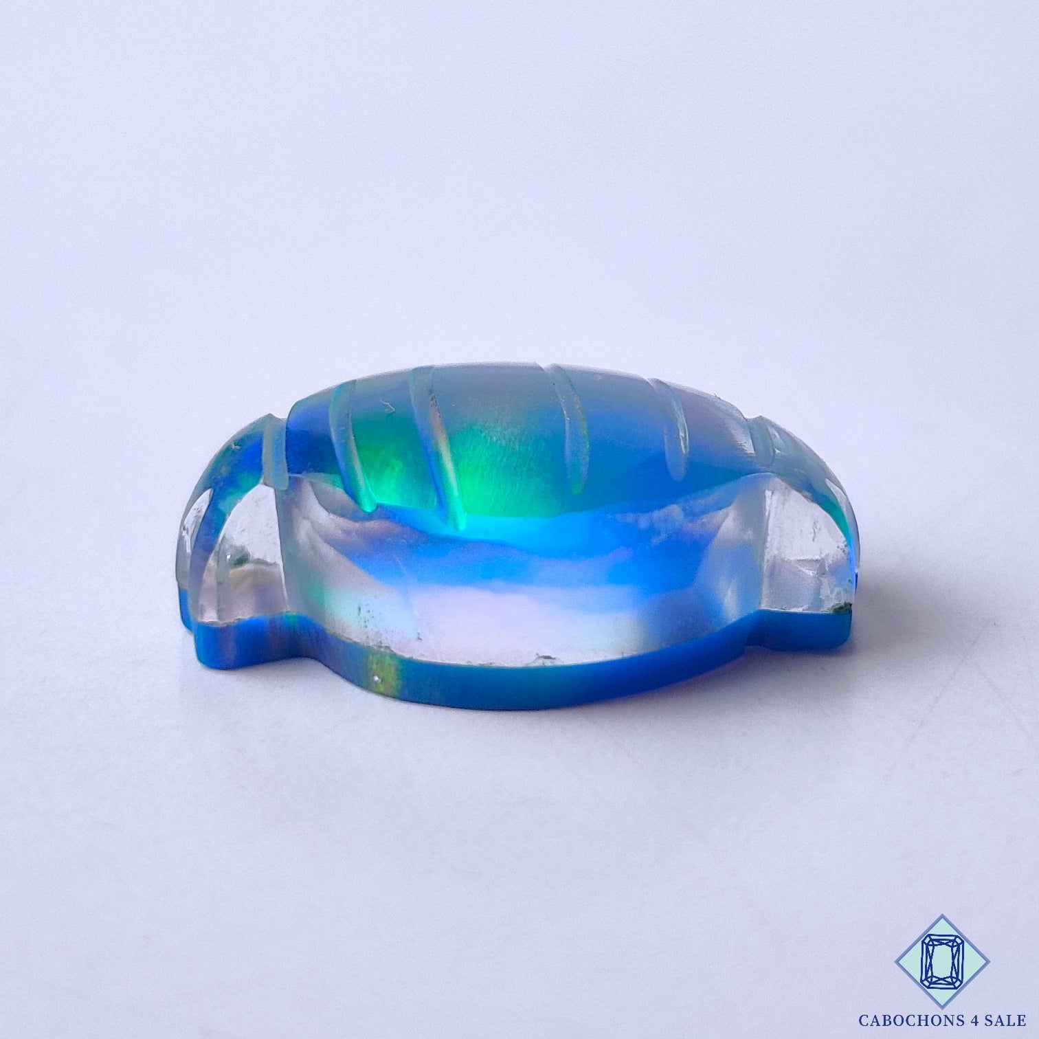 Aurora Opal + Crystal Quartz Doublets
