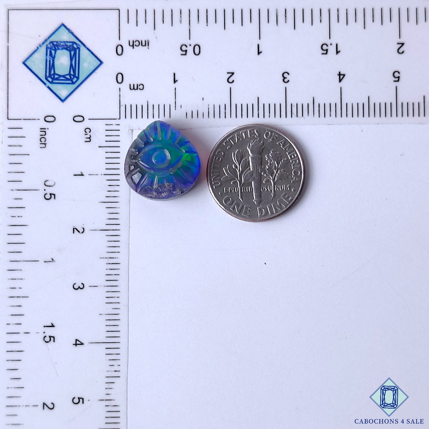 Aurora Opal + Crystal Quartz Doublets