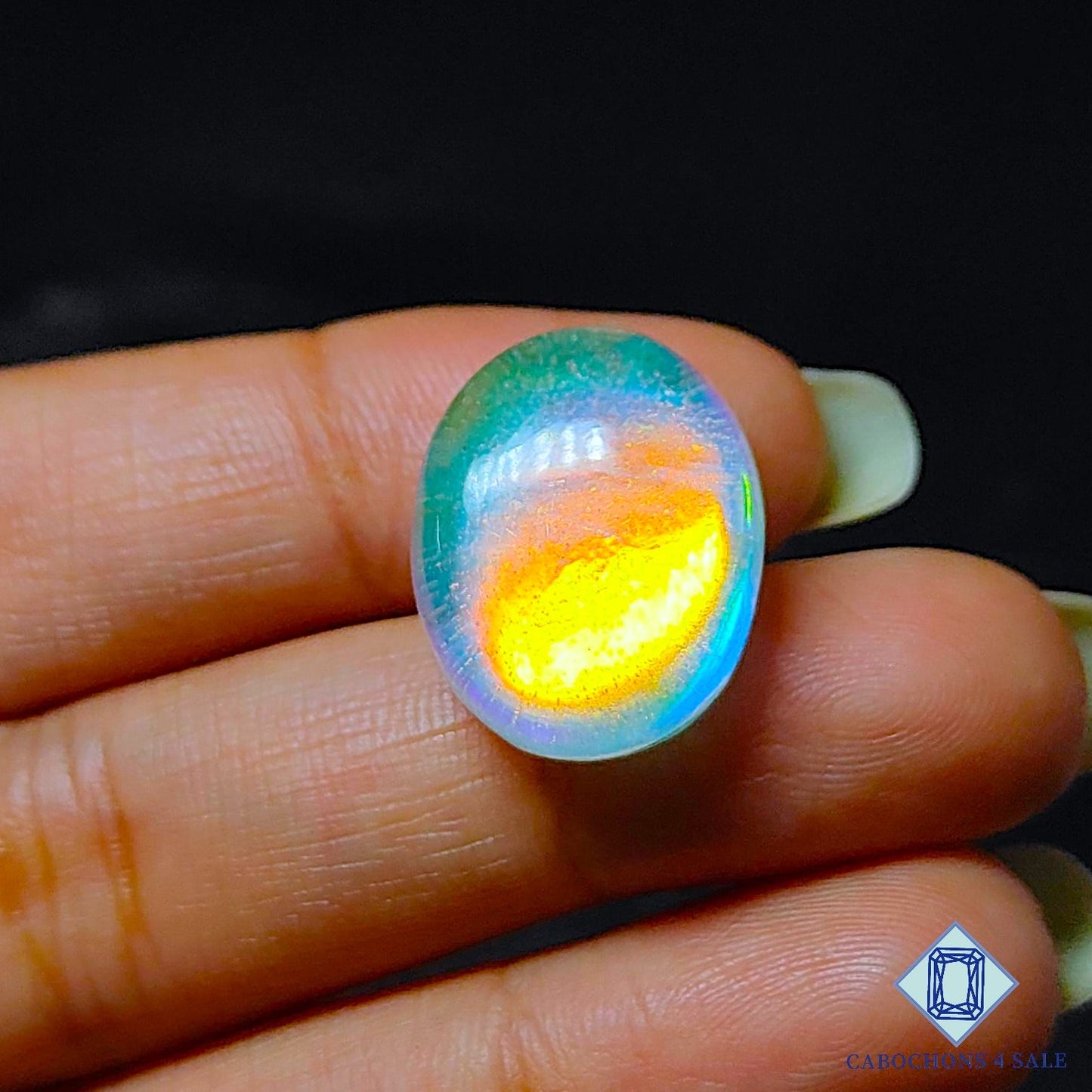 Aurora Opal Crystal Quartz Doublets