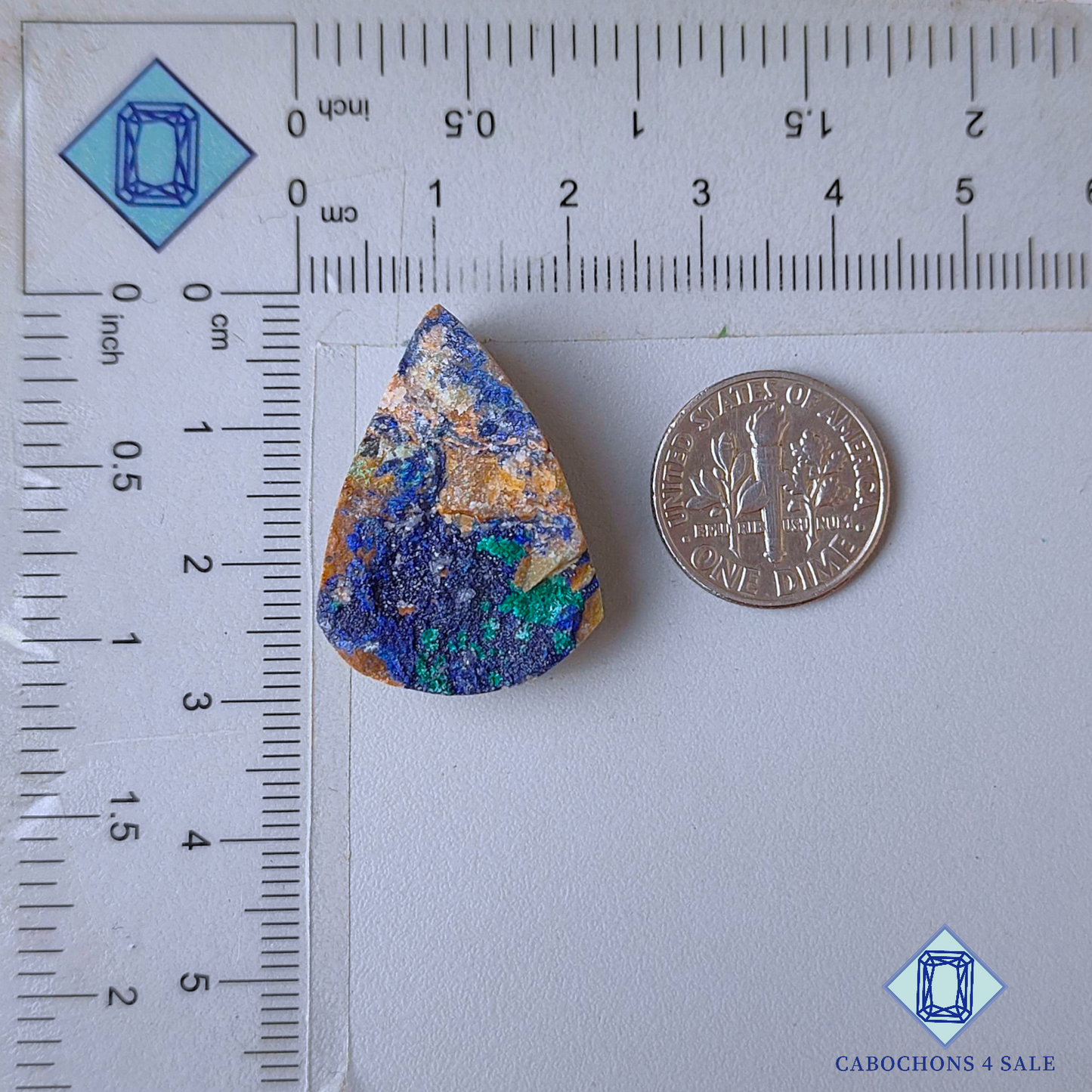 Azurite Pear Druzy