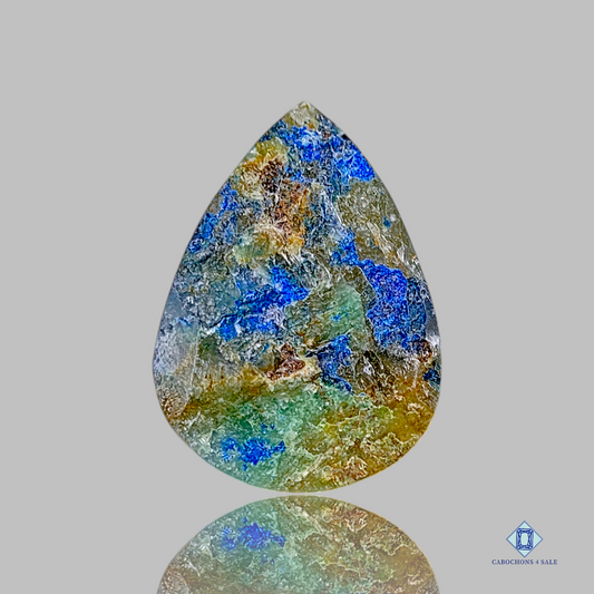 Azurite-c4sw1668-Pear-Blue-Druzy