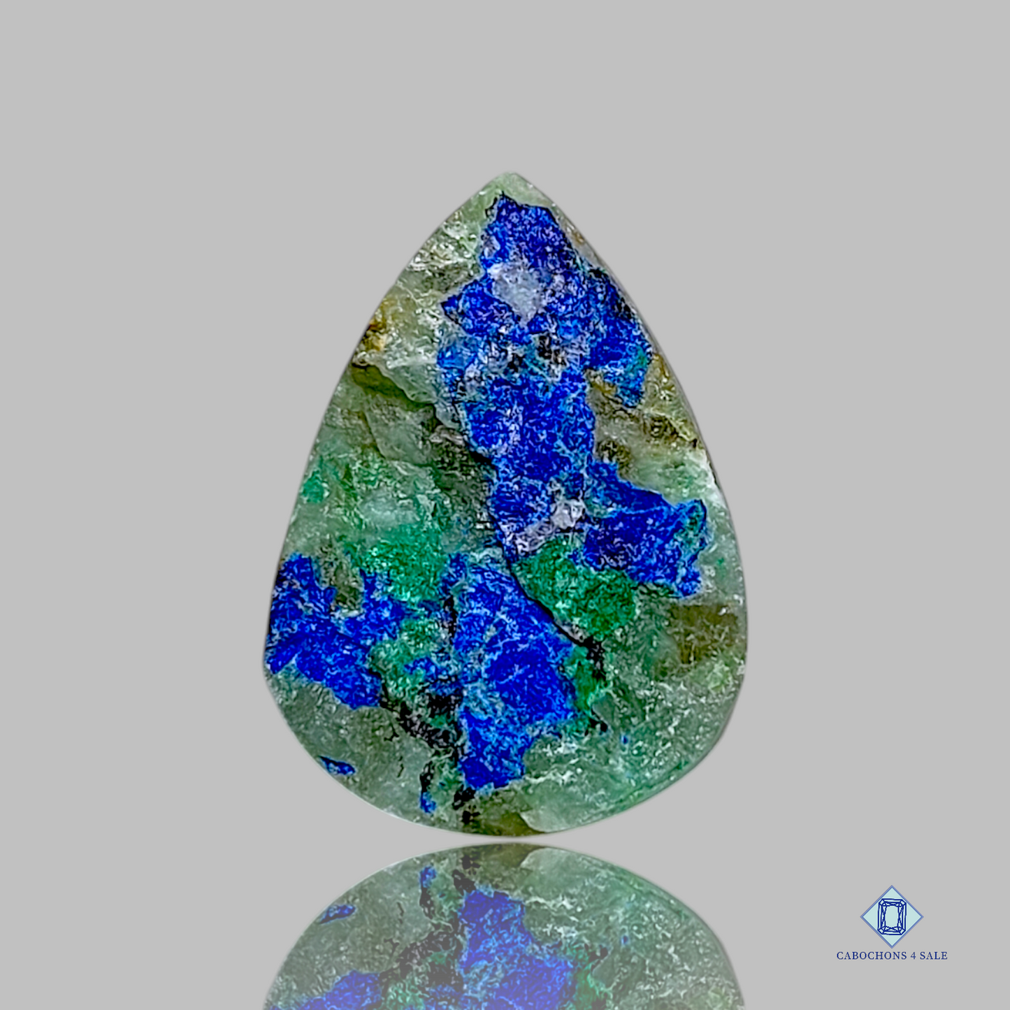 Azurite-c4sw1670-Pear-Blue-Druzy