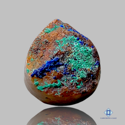 Azurite-Pear-Druzy