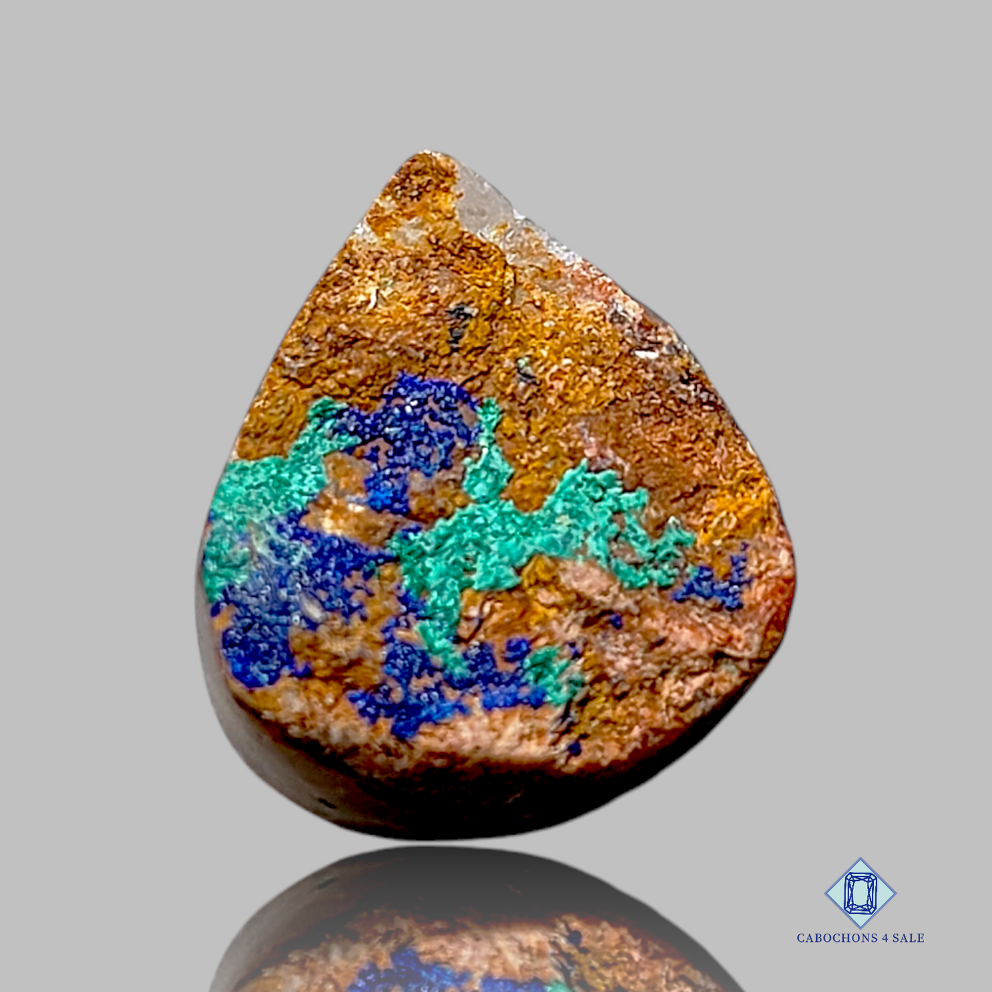 Azurite pear Druzy