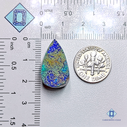 Azurite pear Druzy