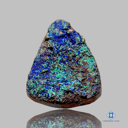 Azurite-pear-Druzy