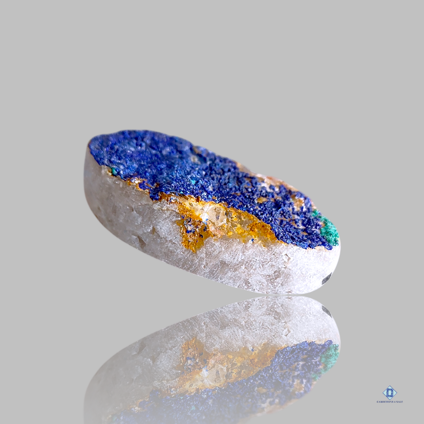 Azurite Oval Druzy