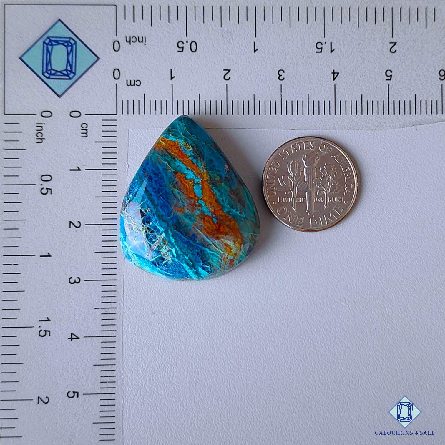 Azurite Shattuckite