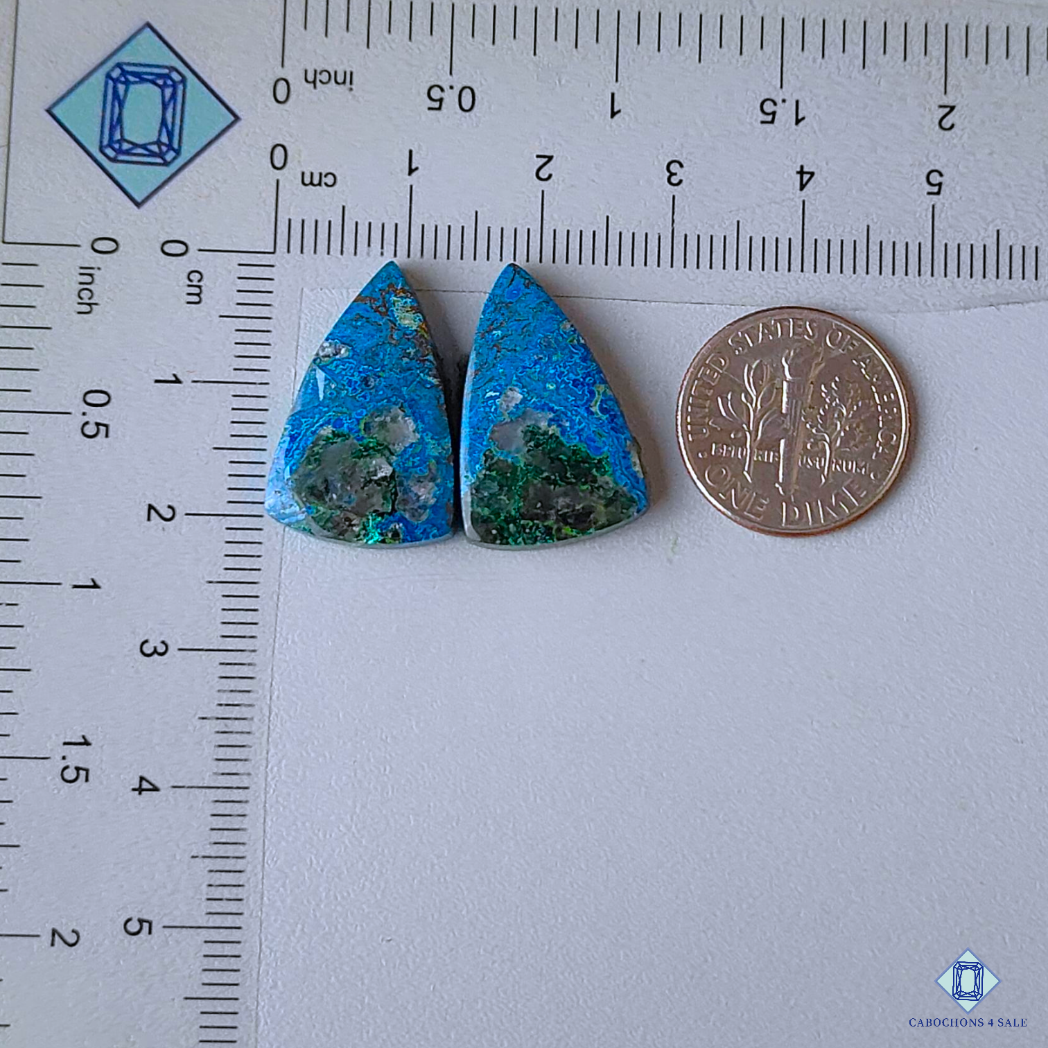 Azurite Shattuckite