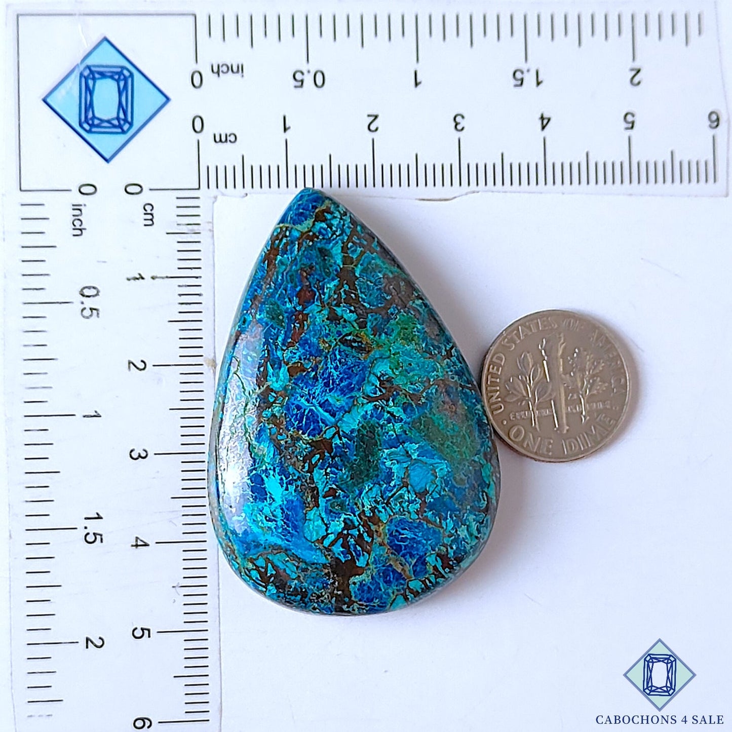 Azurite Shattuckite