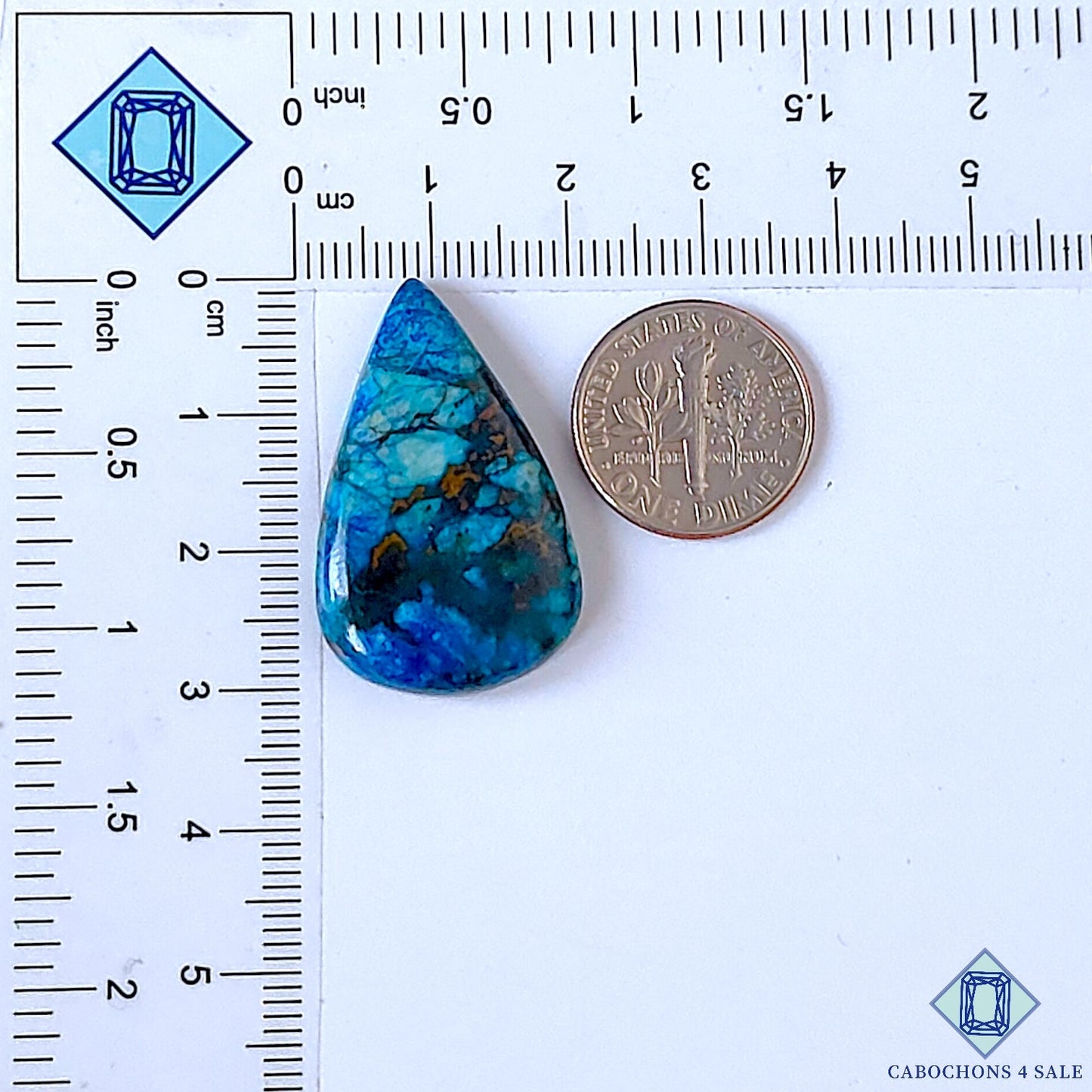 Azurite Shattuckite