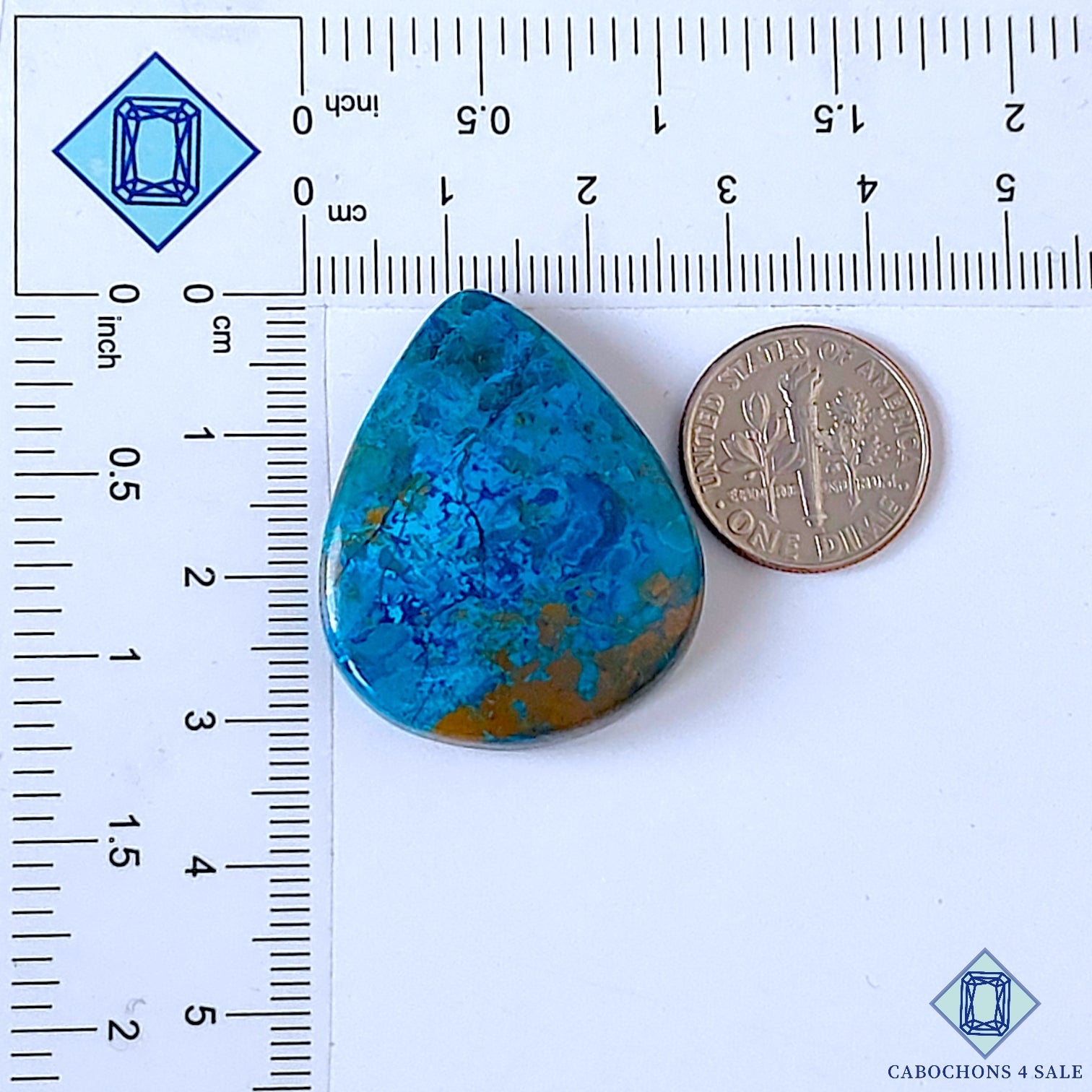 Azurite Shattuckite