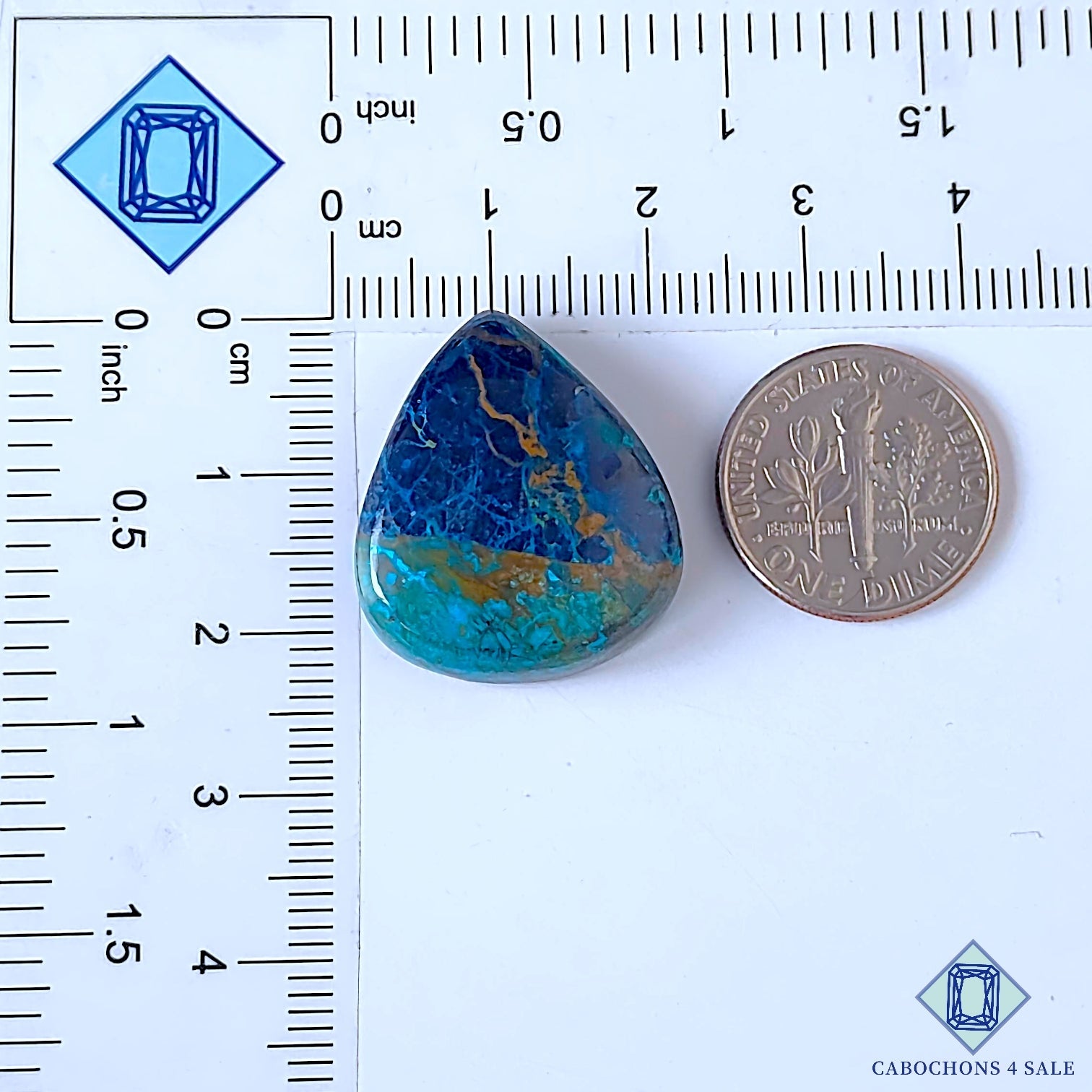 Azurite Shattuckite