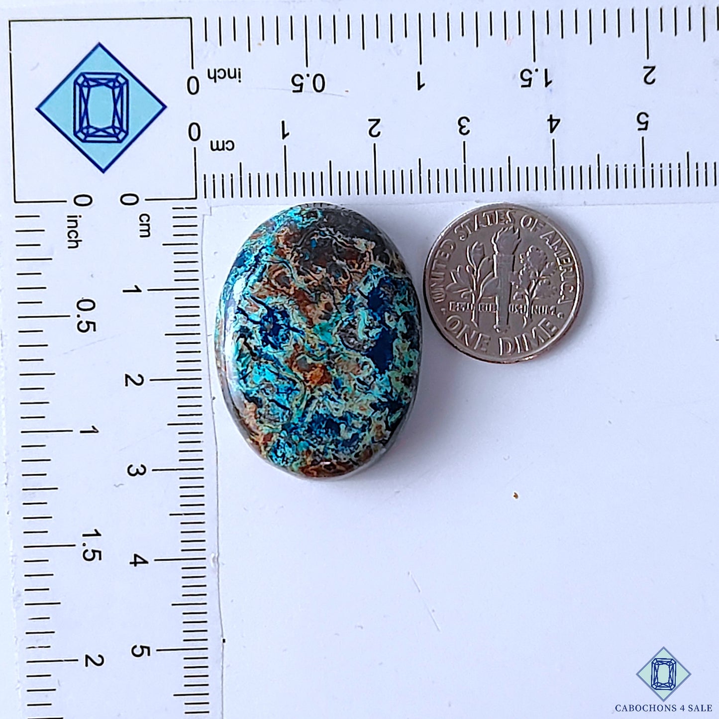Azurite Shattuckite