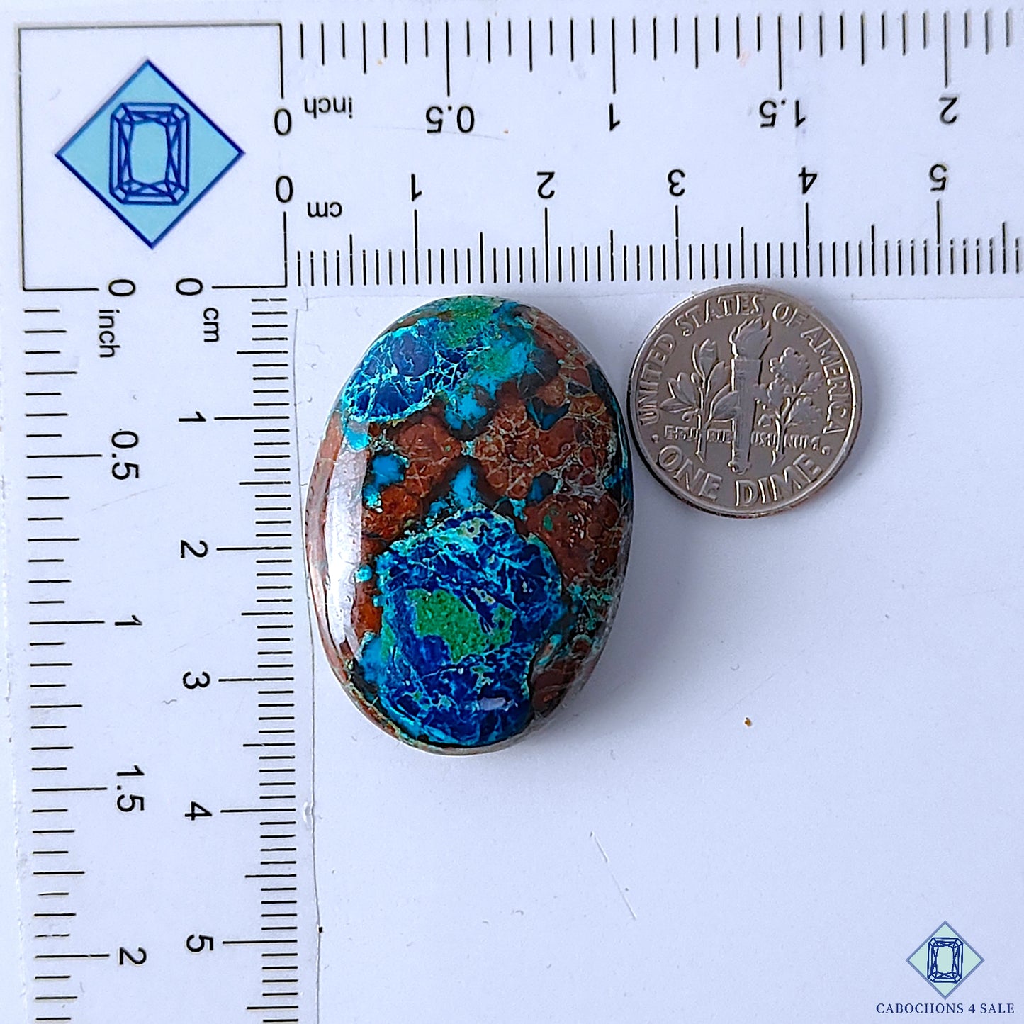 Azurite Shattuckite