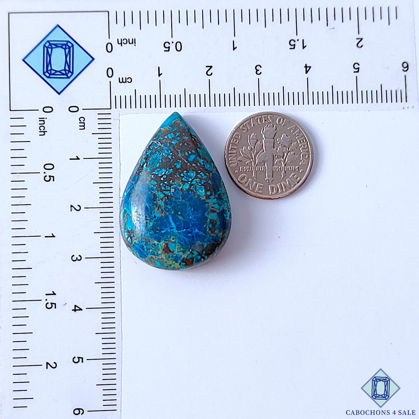 Azurite Shattuckite