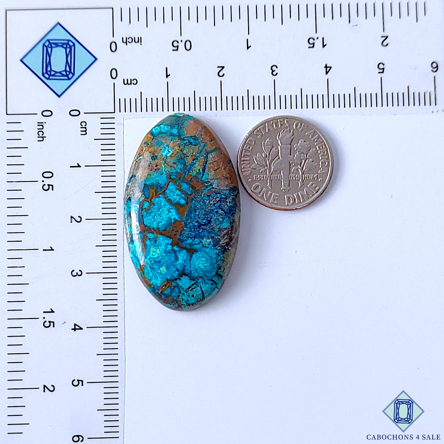 Azurite Shattuckite