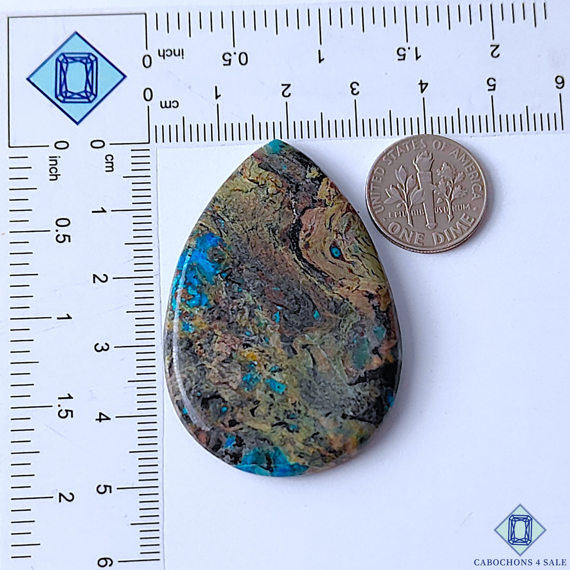 Azurite Shattuckite