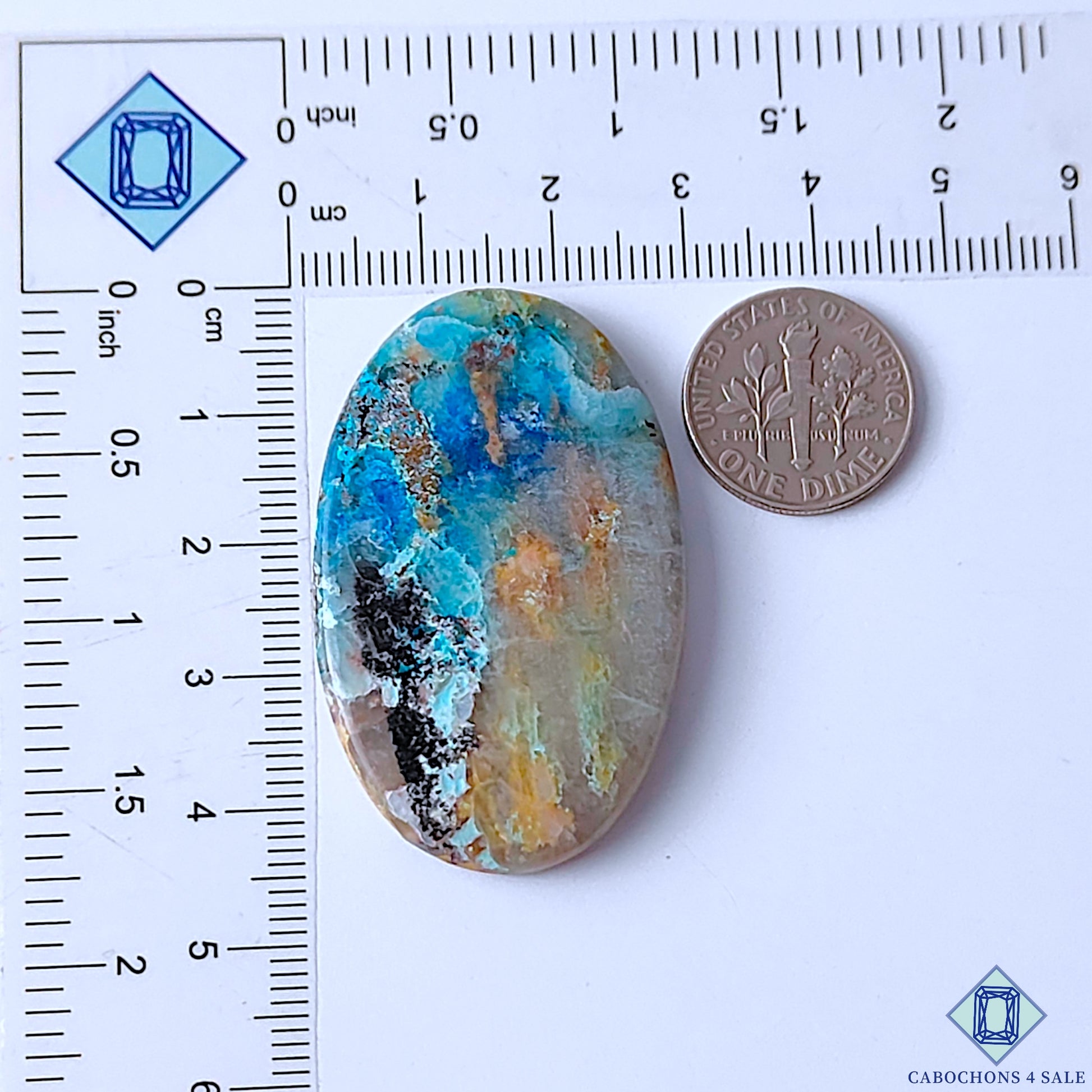 Azurite Shattuckite