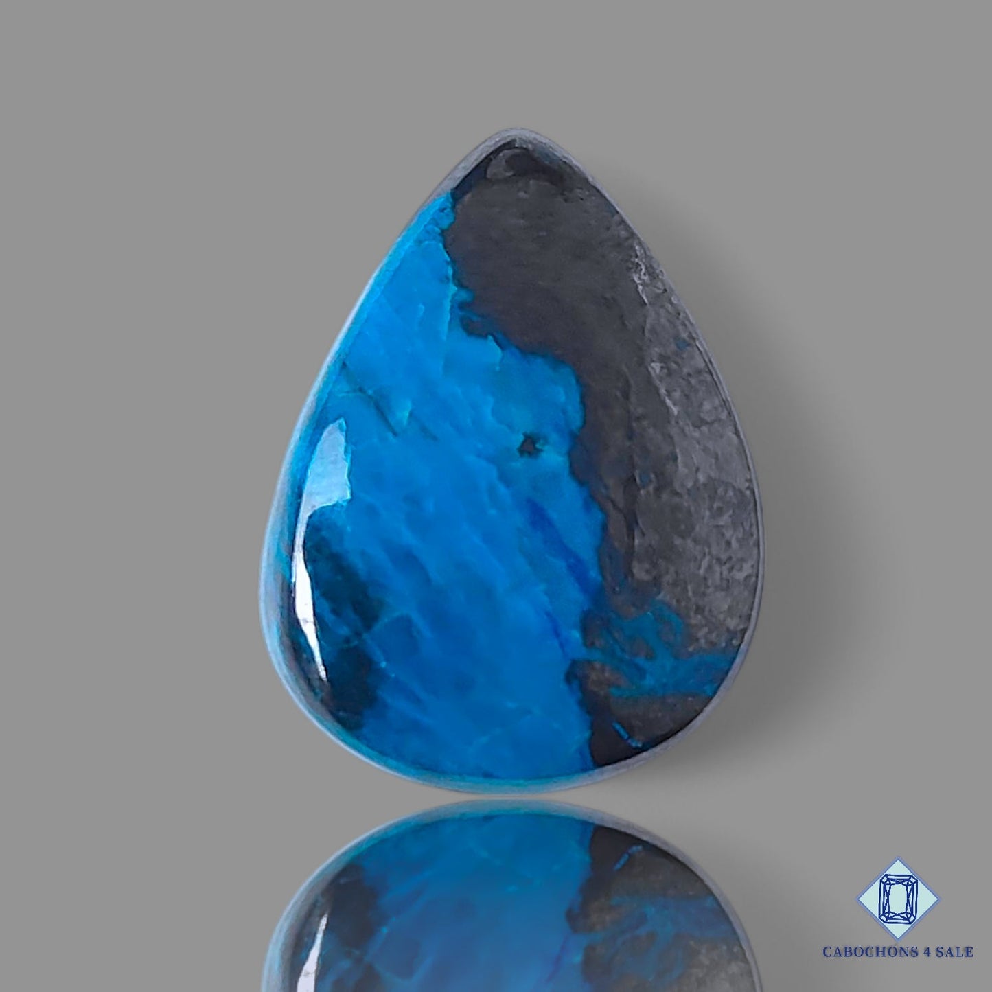 Azurite with Gunmetal