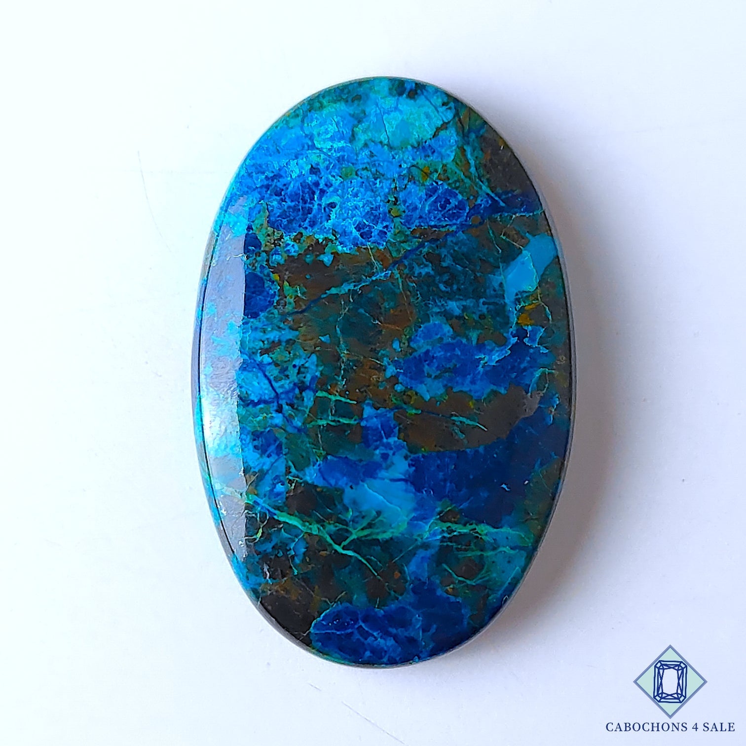 Azurite chrysocolla