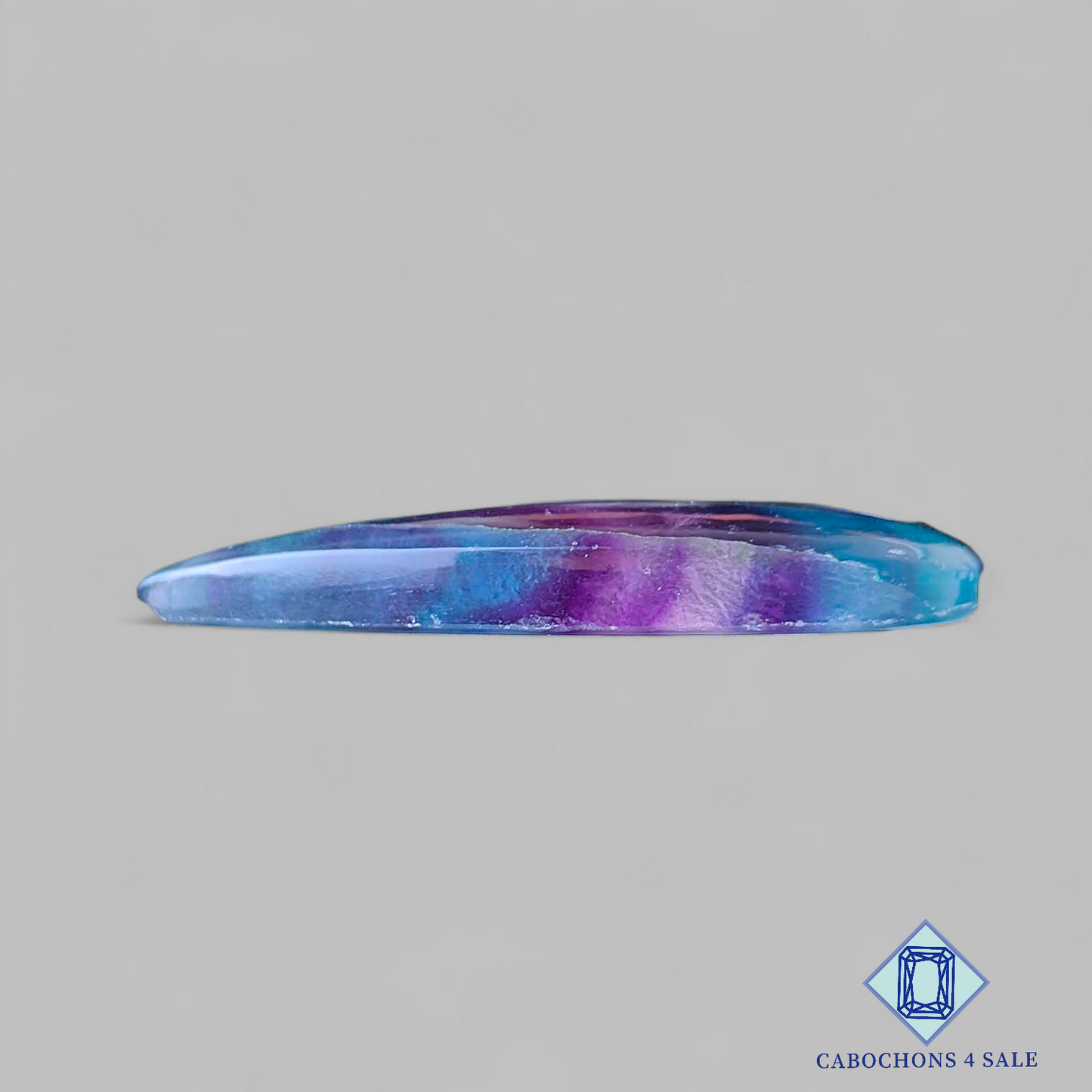 Banded Fluorite Pear Cabochons