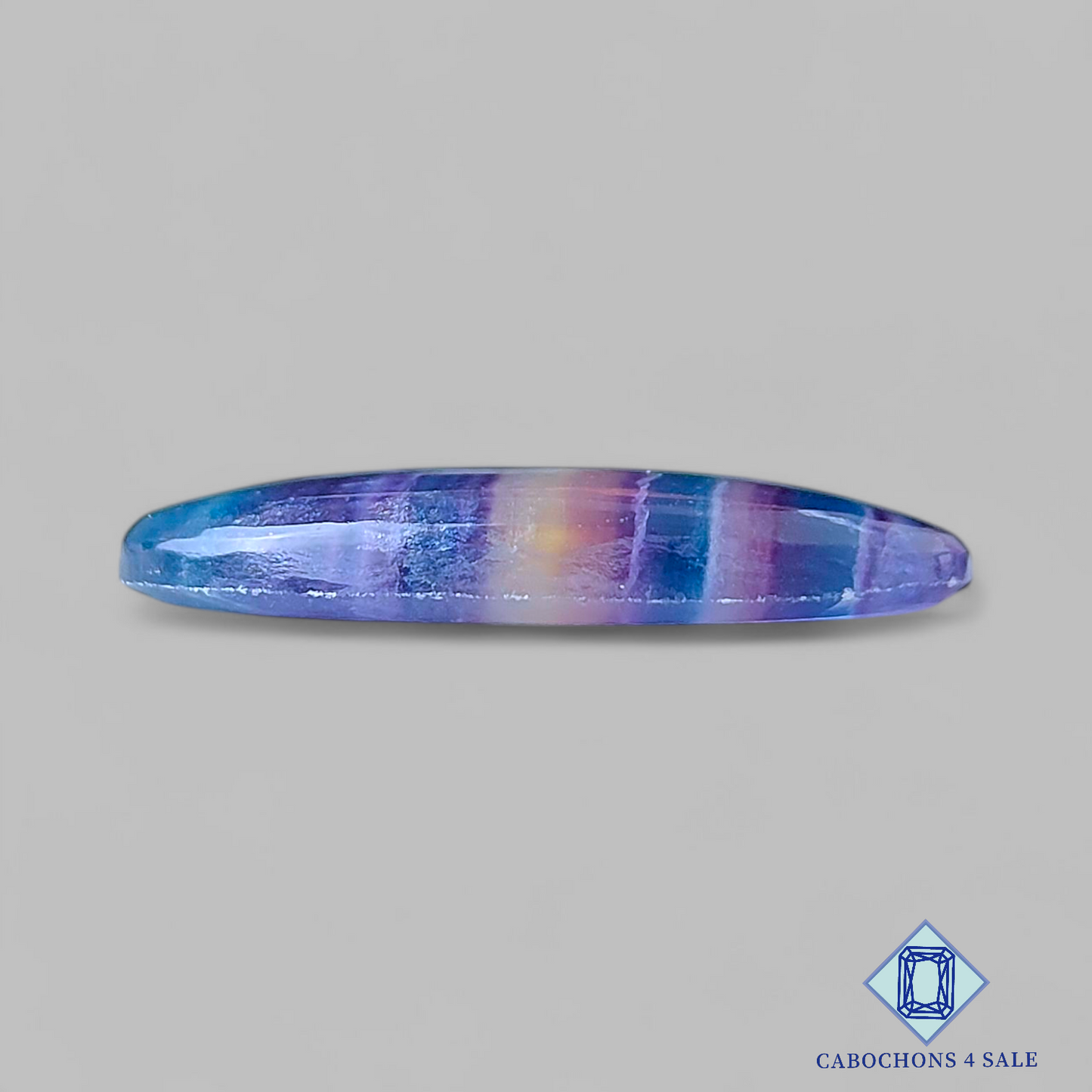Banded Fluorite Oval Cabochons