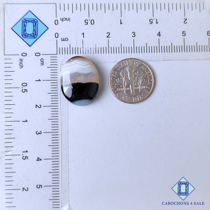 Banded Onyx Oval Cabochons