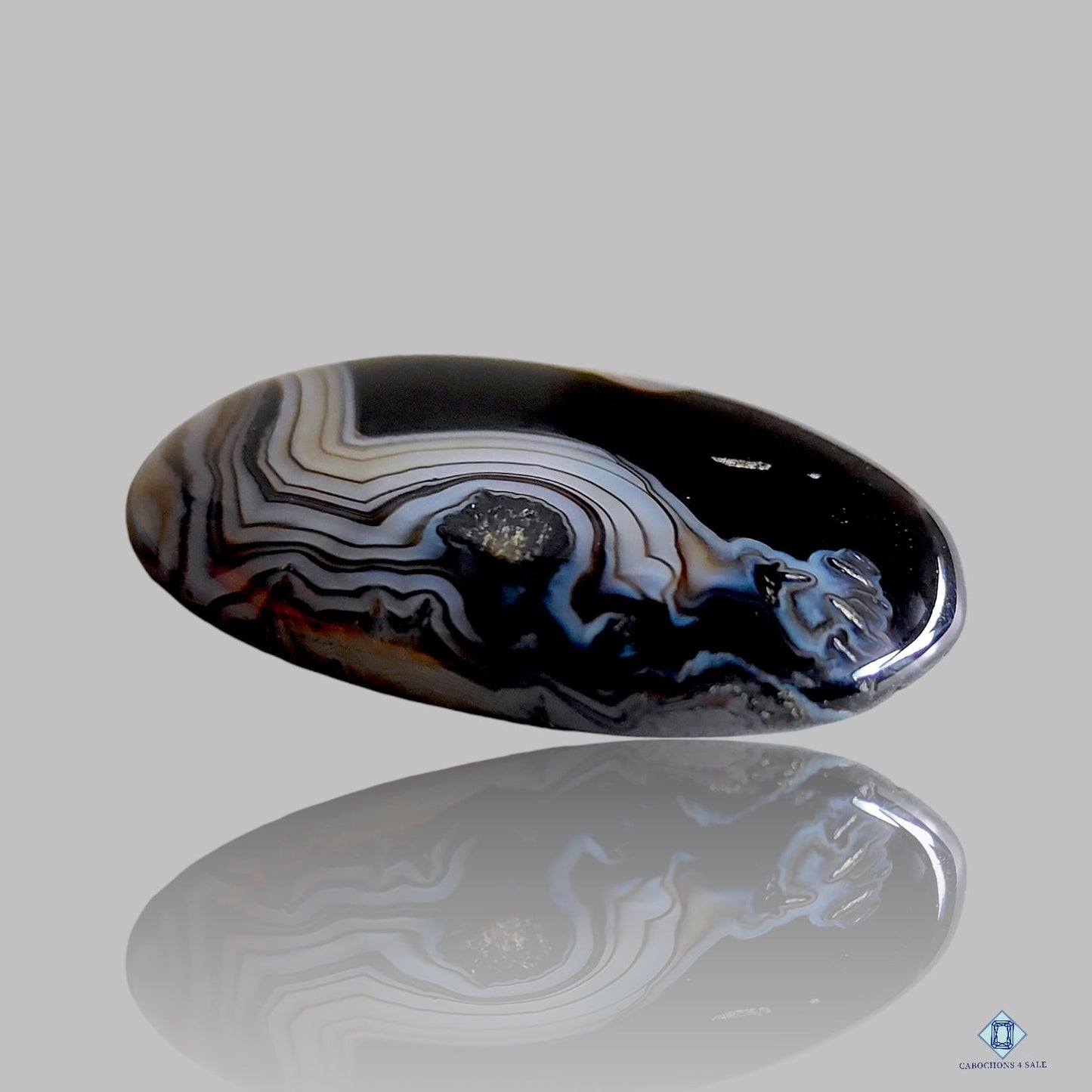 Banded Onyx Oval Cabochons