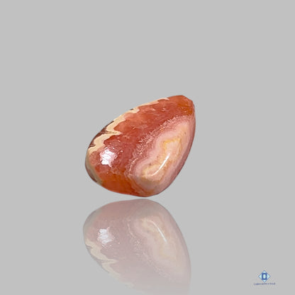 Banded Rhodochrosite Pear Cabochons