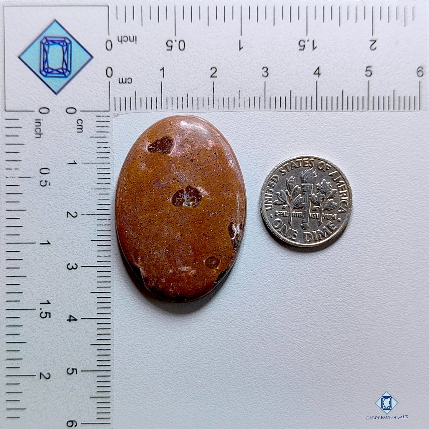 Bauxite Oval Cabochons