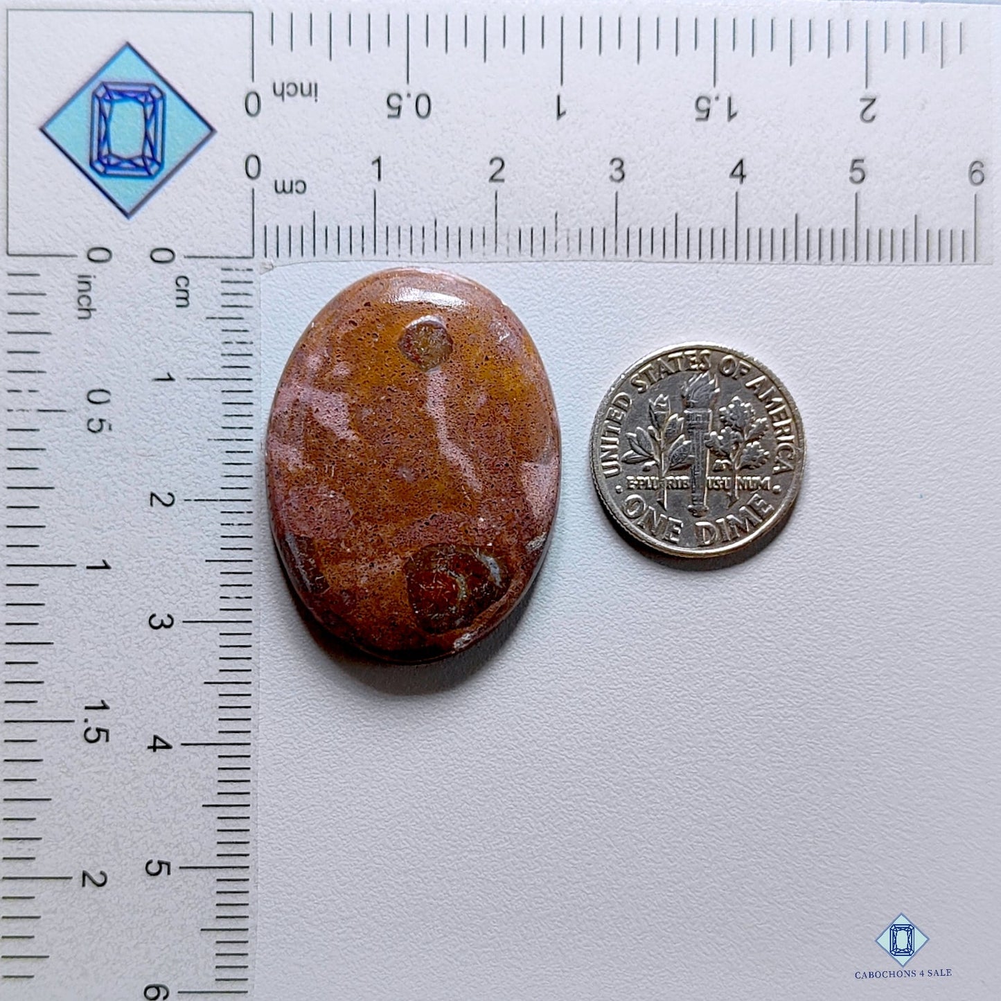 Bauxite Oval Cabochons