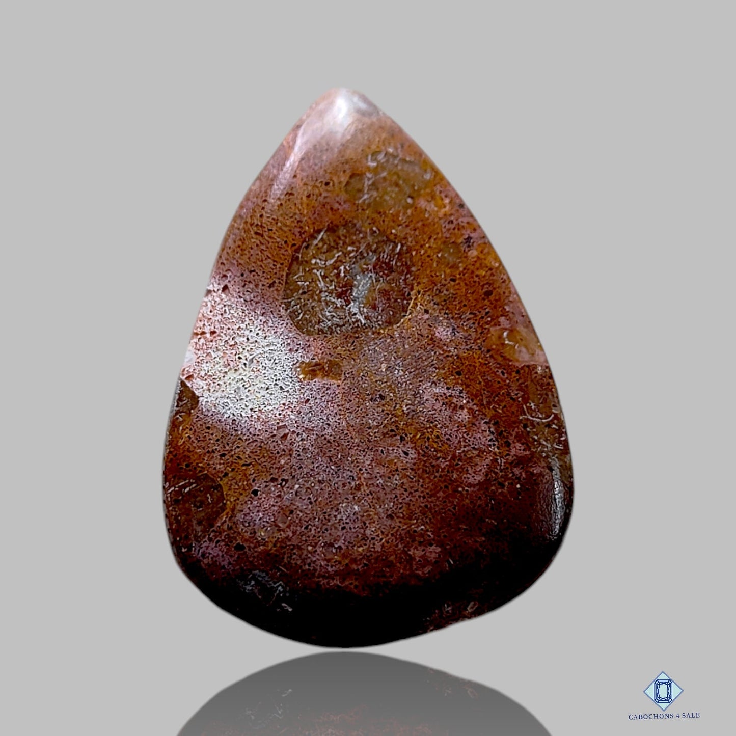 Bauxite Pear Cabochons