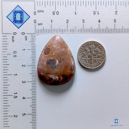 Bauxite Pear Cabochons